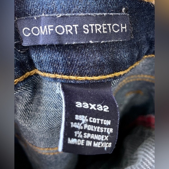 Cremieux Premium Denim Men's 33x32 Comfort Stretch Blue EUC - Picture 3 of 5